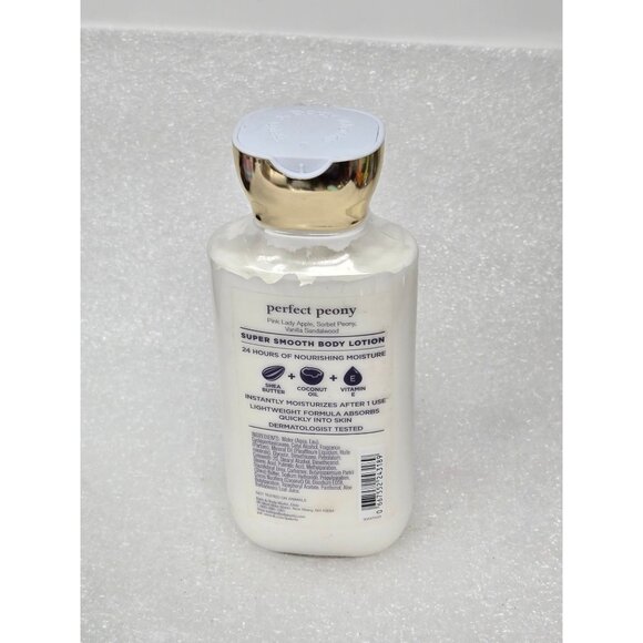 Bath & Body Works Perfect Peony Body Lotion 8 Fl Oz With Shea Butter & Vitamin E - Picture 2 of 2